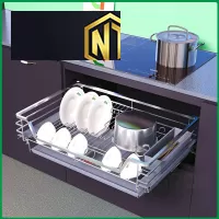 KỆ ĐỰNG BÁT ĐĨA ĐA NĂNG NAN VUÔNG INOX 304  tại Phú Thạnh